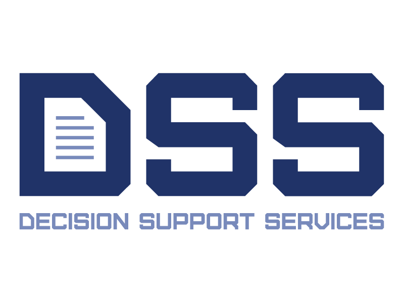 DSS Application Logo data furore logo logo design