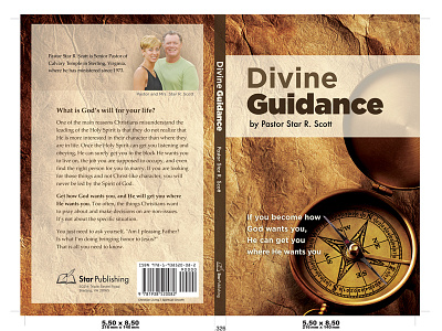 Divine Guidance Book Cover - Final book cover christian church gotham graphic design religion
