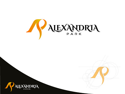 Alexandria Park alexandria branding design graphic design illustration logo logo maker vector