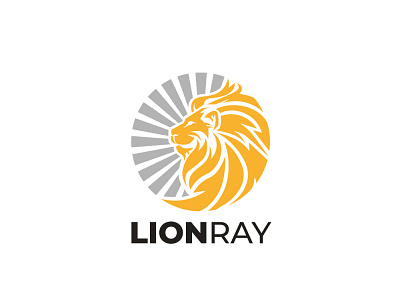 LION RAY branding design graphic design illustration lion logo logo maker vector