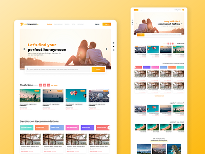 Homepage Orange Website