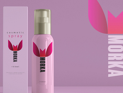 "Logo Design" For Spray brand "Morka" branding graphic design illustration logo minimal logo