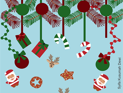 Chrismas Pattern chrismas chrismaspattern design illustration vector