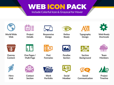 Web Design And Development Website Vector Icon Design