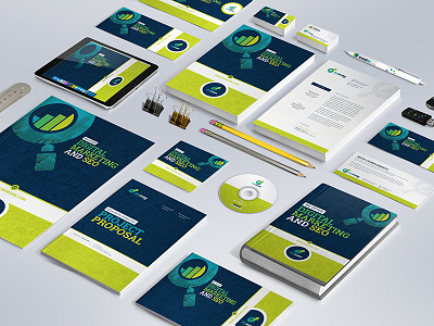 Branding Stationery Bundle for SEO and Digital Marketing branding bundle branding identity branding pack branding package branding template digital marketing full stationery kit search engine optimization seo stationery branding big bundle stationary