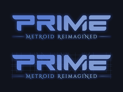 Prime: Metroid Reimagined Logo album logo illustrator metroid metroidprime photoshop typography videogamemusiclogo