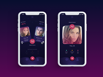 Dating app concept