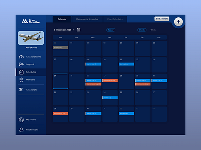 Aviation Blockchain Project – Scheduling Dashboard app dashboard design dashboard ui ui ux web app web app design webapplication