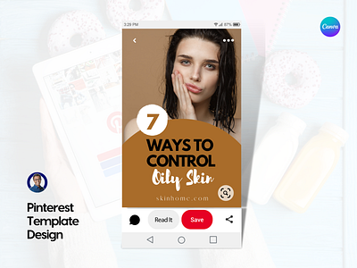Pinterest Pin Design Template I Canva Template