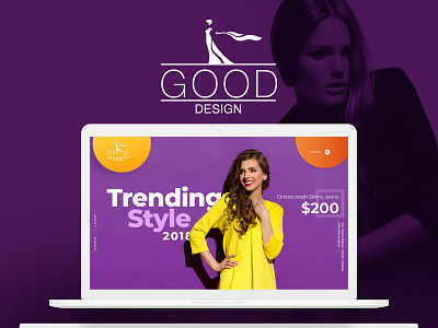 Fashion website design