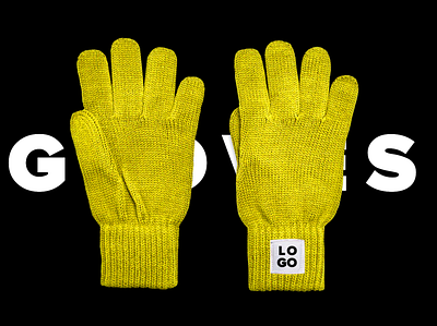 Winter Gloves Free Mockup PSD free gloves mockup mockup psd winter