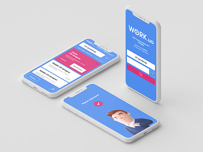 work.ua app concept app ux work