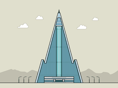 Pyongyang building design ui