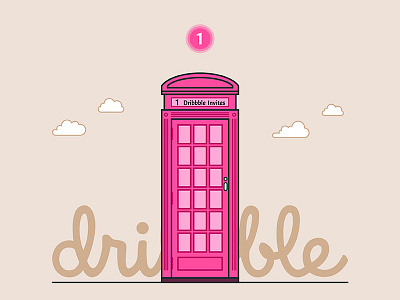 1 Dribbble Invite