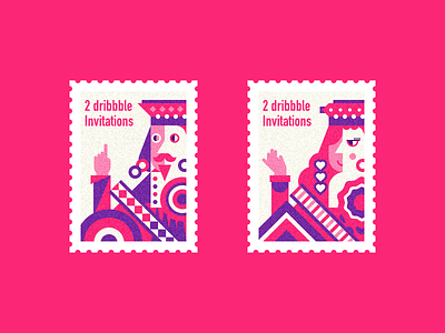 2 Dribbble Invitations