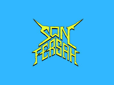 Son Fersah / Logotype color design graphic design logo logodesign logotype music band vector