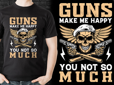 GUN T-Shirt Design