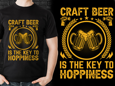 BEER T-Shirt Design amazing art beer beer t shirt designs branding craft beer custom design design graphic design graphic t shirt illustration logo t shirt t shirt design vector