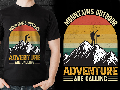 Mountain T Shirt Design