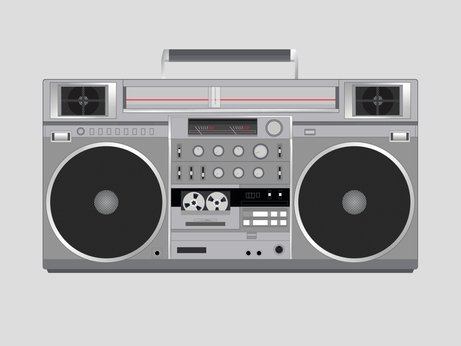 Boombox Redux by Jacob Simpson on Dribbble