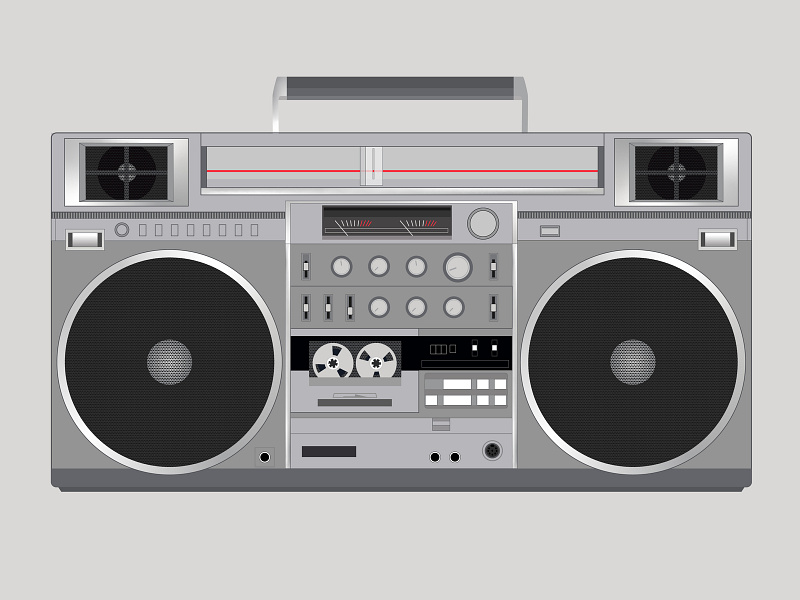 Ghettoblaster designs, themes, templates and downloadable graphic ...