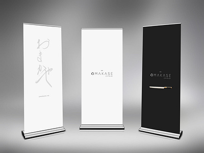 Sabi Omakase branding design logo