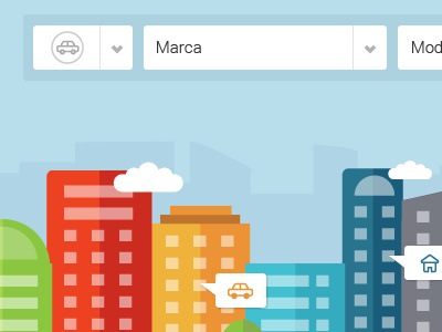 Insurance form aerolab argentina banner buildings colors cordoba design form illustration select