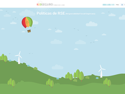 Sustainability page