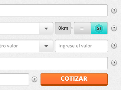 Quote form button form input ui