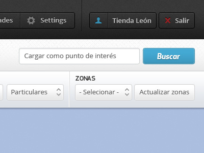 System dashboard aerolab argentina buttons dashboard icons logout search select settings system