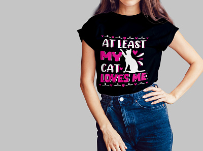 Cat Tshirt Design cat tshirt graphic design