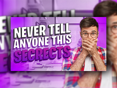 Youtube Thumbnail design graphics design