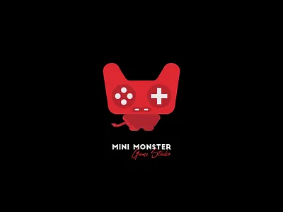 Mini Monster Game Studio Logo branding logo