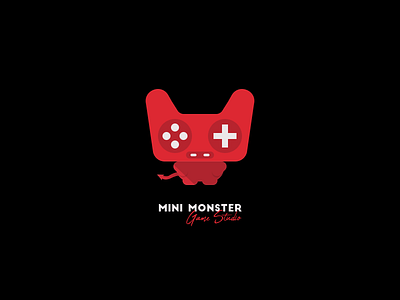 Mini Monster Game Studio Logo branding logo