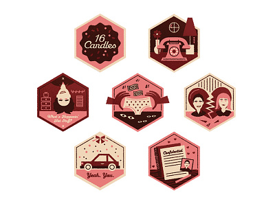 16 Candles Badges