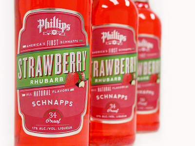 Strawberry Rhubarb Schnapps