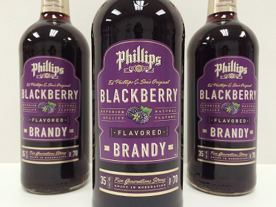 Phillips Blackberry Flavored Brandy