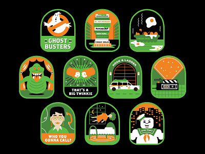 Ghostbusters Badges