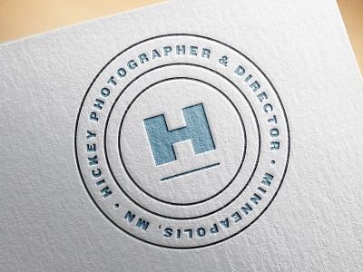 Hickey Photography Emblem Logo