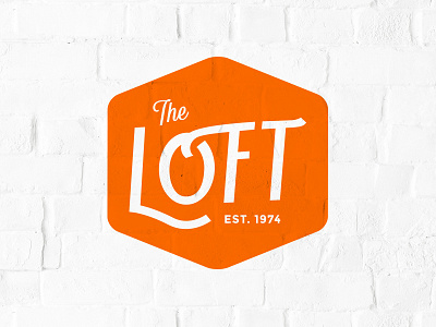 The Loft Logo arts class community design lettering loft logo logo design organization read typography write