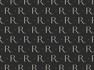 Remedy Pattern clean custom green letter pattern patternwork r remedy type typography