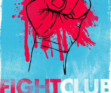 Fight Club illustration poster screen print