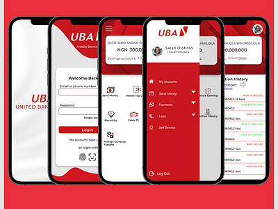 Redesign concept for Uba