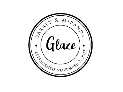 Glaze art illustration vector