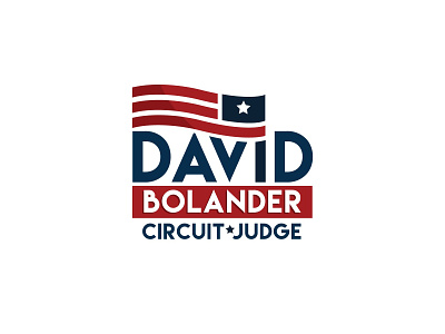 David Boolander - Circuit Judge logodesign political logo