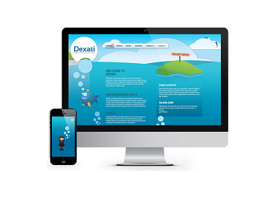 Dexati UI (prev) design illustration ui