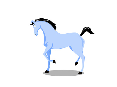 Horse Illustration funny illustration
