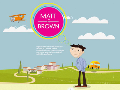 Matt&Brown artistic illustration webdesign