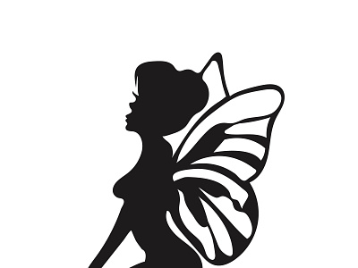 TINKERBELL FAIRY design graphic design illustration logo logo medium vector