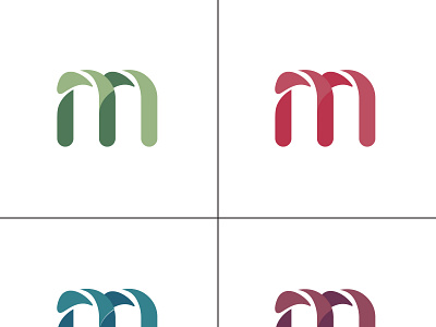 M LETTER LOGO DESIGN